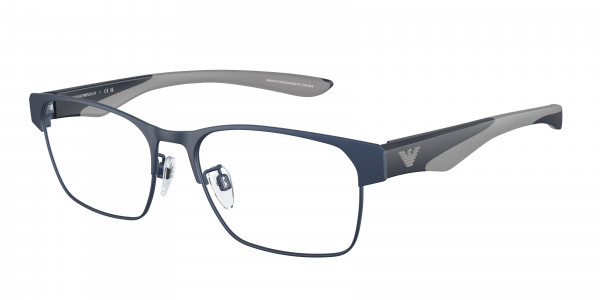 Emporio Armani EA1141 Eyeglasses, 3018 MATTE BLUE (BLUE)
