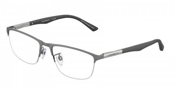 Emporio Armani EA1142 Eyeglasses, 3003 MATTE GUNMETAL (GREY)