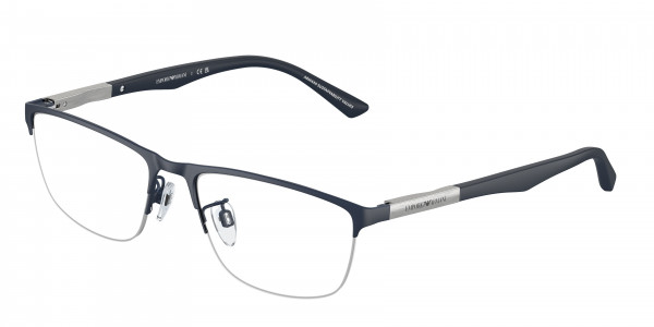 Emporio Armani EA1142 Eyeglasses, 3018 MATTE BLUE (BLUE)