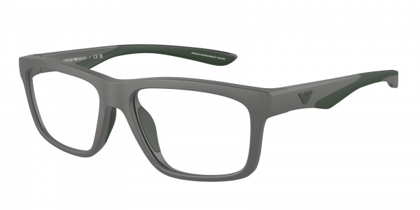 Emporio Armani EA3220U Eyeglasses, 5060 MATTE GREY (GREY)