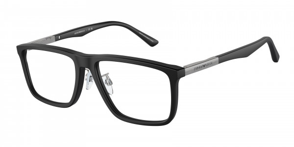 Emporio Armani EA3221F Eyeglasses, 5001 MATTE BLACK (BLACK)