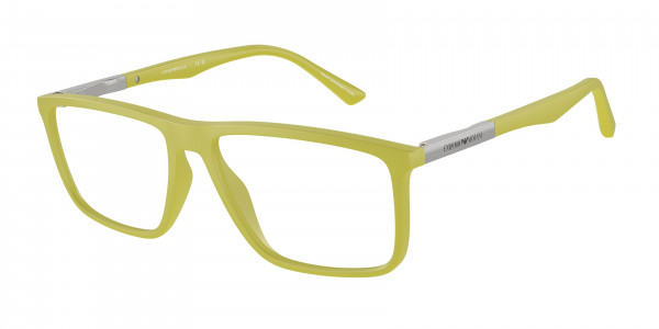 Emporio Armani EA3221 Eyeglasses, 6010 MATTE LIME (YELLOW)