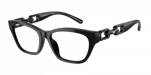 Emporio Armani EA3223U Eyeglasses, 5017 SHINY BLACK (BLACK)
