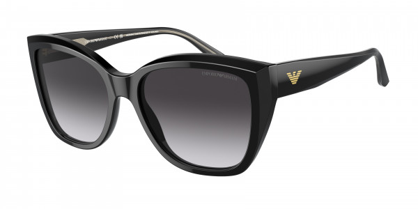 Emporio Armani EA4198 Sunglasses, 50178G BLACK GRADIENT GREY (BLACK)