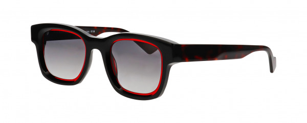 Face a Face SHADOW 1 Sunglasses, TRANSPARENT RUBY RED