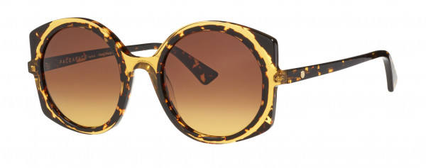 Face a Face WONDER 1 Sunglasses, YELLOW TABAC TRANSPARENT