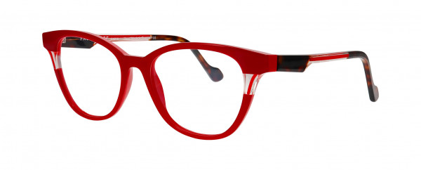 Face a Face DARIA 3 Eyeglasses, RED TRANSPARENT/ FLASH RED