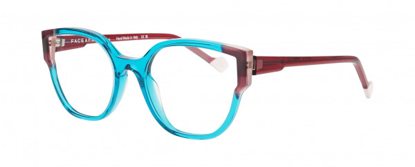 Face a Face IPSSO 1 Eyeglasses, CRYSTAL/TRANSPARENT CERULEAN BLUE