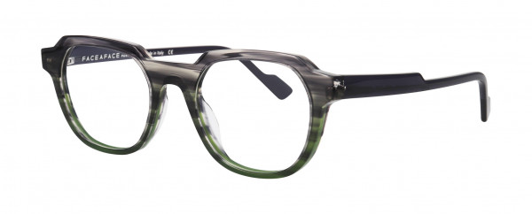 Face a Face STAMP 1 Eyeglasses, GRADIENT GREY GREEN