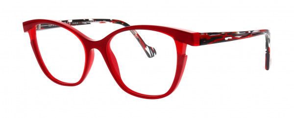 Face a Face BAHIA 4 Eyeglasses, RED TRANSPARENT/ FLASH RED