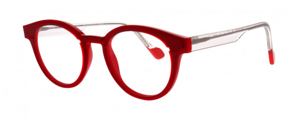 Face a Face HOLLOW 3 Eyeglasses, RED TRANSPARENT/ FLASH RED