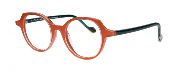 Face a Face DJUNE 1 Eyeglasses, OPAQUE PETROL BLUE 30TH/PINK BLUSH 30TH