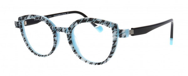 Face a Face MIKADO 1 Eyeglasses, MOZAIQUE BLACK & WHITE / NEW MILK BLUE