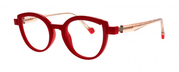 Face a Face MIKADO 1 Eyeglasses, RED TRANSPARENT/ FLASH RED