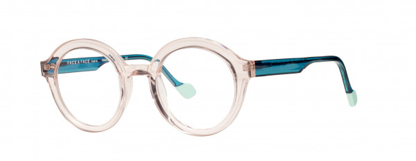 Face a Face HOLLOW 1 Eyeglasses, PINK BLUSH CRYSTAL