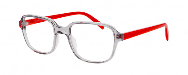 Inface RADICAL Eyeglasses, ORANGE-RED DARK TRANSPARENT