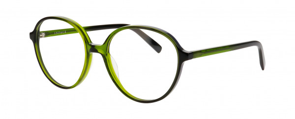 Inface LUCKY Eyeglasses, GREEN MEDIUM TRANSPARENT