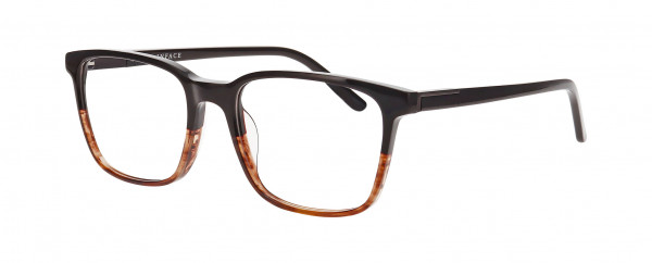 Inface IF9493 Eyeglasses, BROWN GRADIENT SHINY