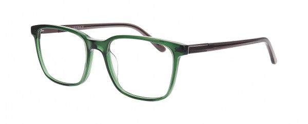 Inface IF9493 Eyeglasses, GREEN MEDIUM TRANSPARENT