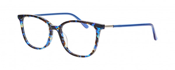 Inface IF9496 Eyeglasses, BLUE MEDIUM DEMI
