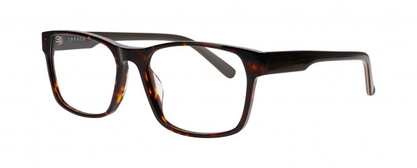 Inface IF9483 Eyeglasses, HAVANA (BROWN) DARK SHINY