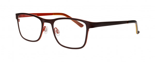Inface IF1466 Eyeglasses, RED-BROWN DARK MATT