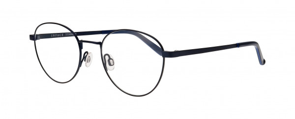 Inface IF1464 Eyeglasses, BLUE DARK MATT