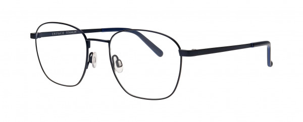 Inface IF1465 Eyeglasses, BLUE DARK MATT