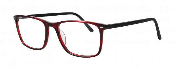 Inface IF9453 Eyeglasses, RED DARK DEMI