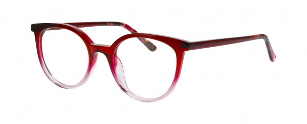 Nifties NI9515 Eyeglasses, GRADIENT RED TO CRYSTAL