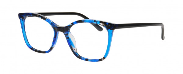 Nifties NI9514 Eyeglasses, BLUE DARK TRANSPARENT