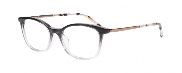Nifties NI9500 Eyeglasses, BLACK GRADIENT TRANSPARENT