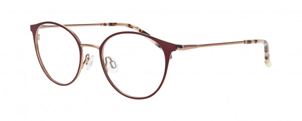 Nifties NI8531 Eyeglasses, RED-BROWN DARK MATT
