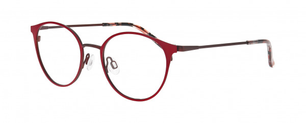 Nifties NI8531 Eyeglasses, RED MEDIUM MATT