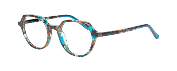 Nifties NI9502 Eyeglasses, BLUE MEDIUM DEMI