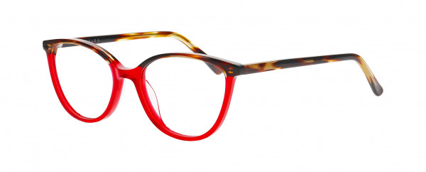 Nifties NI9499 Eyeglasses, RED GRADIENT TRANSPARENT