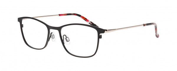 Nifties NI8528 Eyeglasses, BLACK DARK MATT