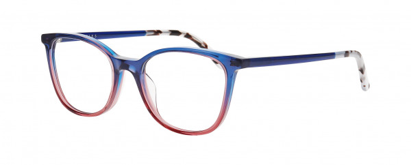 Nifties NI9501 Eyeglasses, BLUE GRADIENT TRANSPARENT
