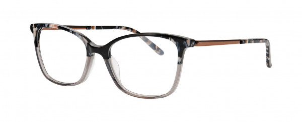 Nifties NI9466 Eyeglasses, BLACK GRADIENT DEMI