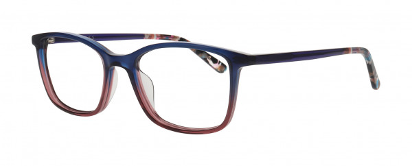 Nifties NI9447 Eyeglasses, BLUE GRADIENT TRANSPARENT