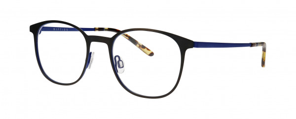 Nifties NI8521 Eyeglasses, GREY-BROWN DARK MATT