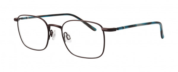 Nifties NI8509 Eyeglasses, RED-BROWN DARK MATT