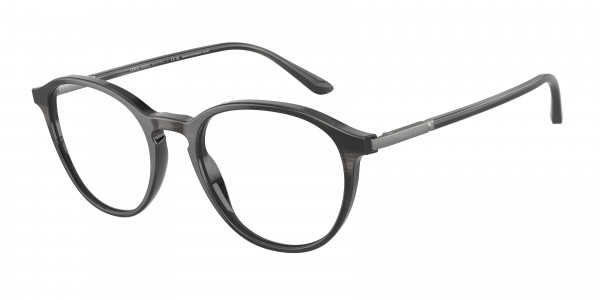 Giorgio Armani AR7237F Eyeglasses, 5964 STRIPED GREY (GREY)
