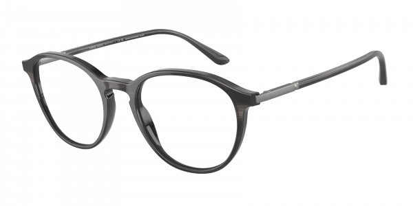 Giorgio Armani AR7237 Eyeglasses, 5964 STRIPED GREY (GREY)