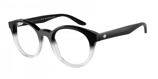 Giorgio Armani AR7239 Eyeglasses, 5996 GRADIENT BLACK/WHITE (BLACK)
