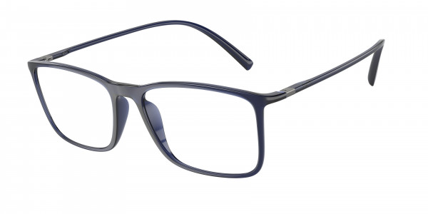 Giorgio Armani AR7244U Eyeglasses, 6003 TRANSPARENT BLUE (BLUE)