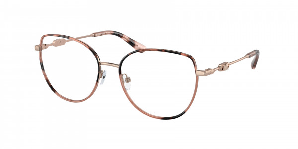 Michael Kors MK3066J EMPIRE ROUND Eyeglasses, 1108 EMPIRE ROUND ROSE GOLD / PINK (GOLD)