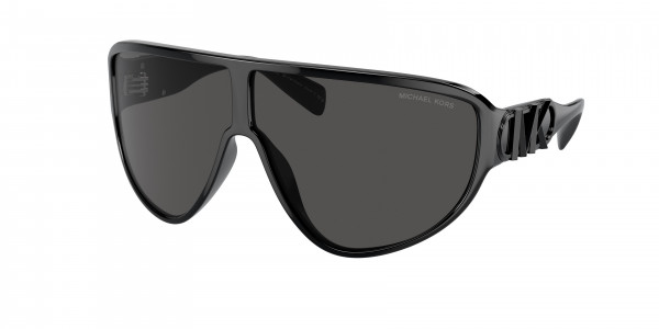 Michael Kors MK2194 EMPIRE SHIELD Sunglasses, 300587 EMPIRE SHIELD BLACK ? (BLACK)