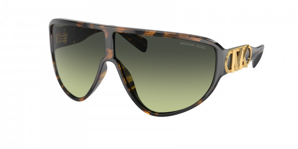 Michael Kors MK2194 EMPIRE SHIELD Sunglasses, 30060N EMPIRE SHIELD DARK TORT ? (TORTOISE)