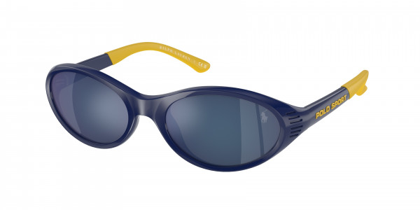 Polo PH4197U Sunglasses, 588655 SHINY HERITAGE BLUE BLU SPECCH (BLUE)